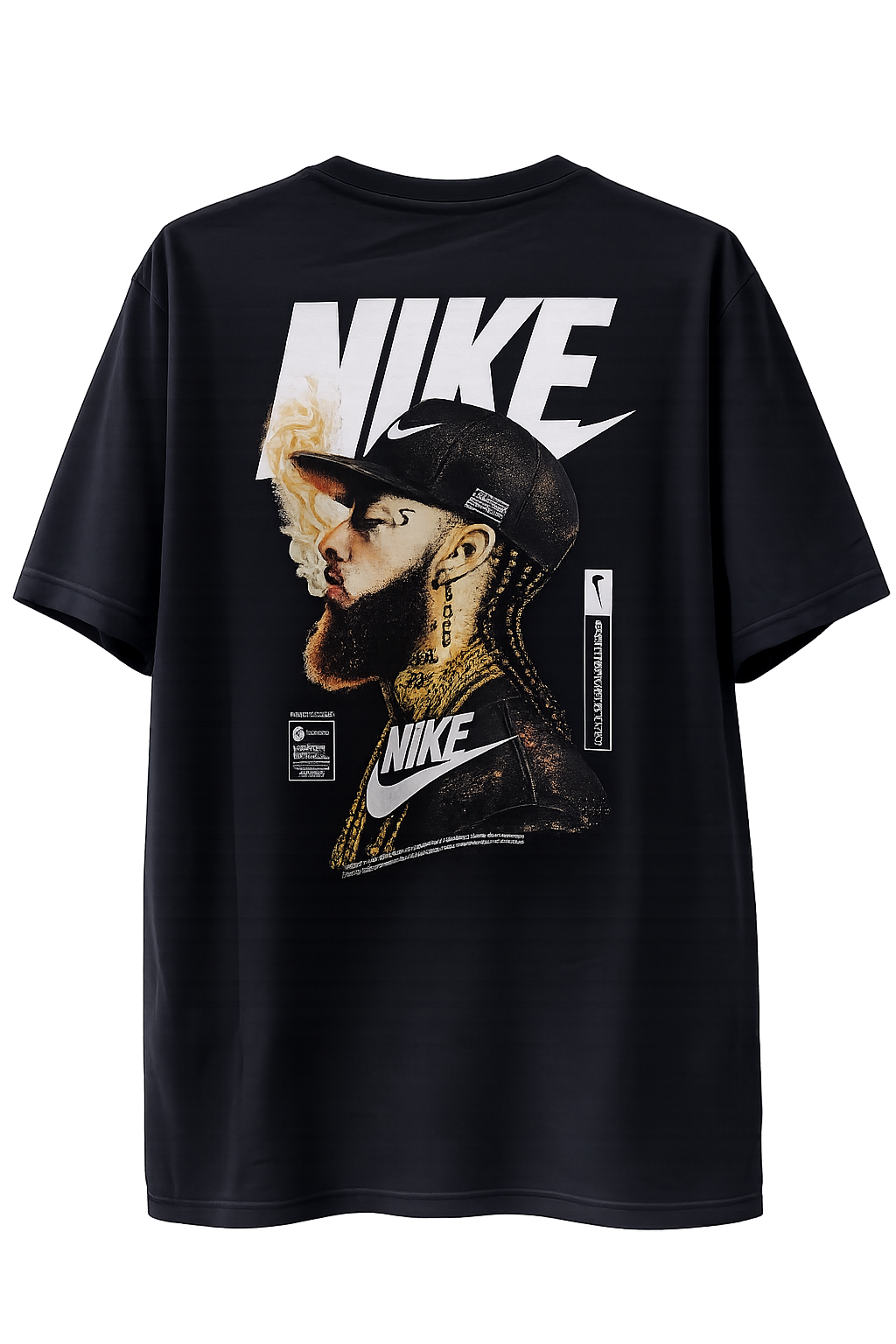 Camiseta Streetwear “Smoke Profile”