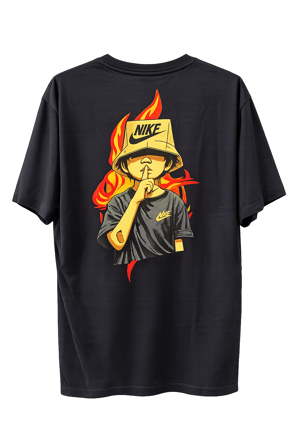Camiseta Streetwear “Silent Fire”